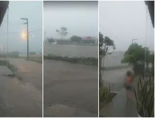 Várias cidades do sertão da Paraíba registram chuvas no fim da tarde desta quinta (27)