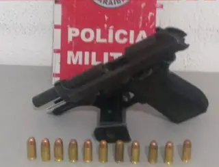 Polícia Militar apreende arma de fogo na cidade de Patos