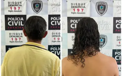 Polícia prende casal suspeito de matar homem com 5 facadas em Taperoá enquanto ele dormia
